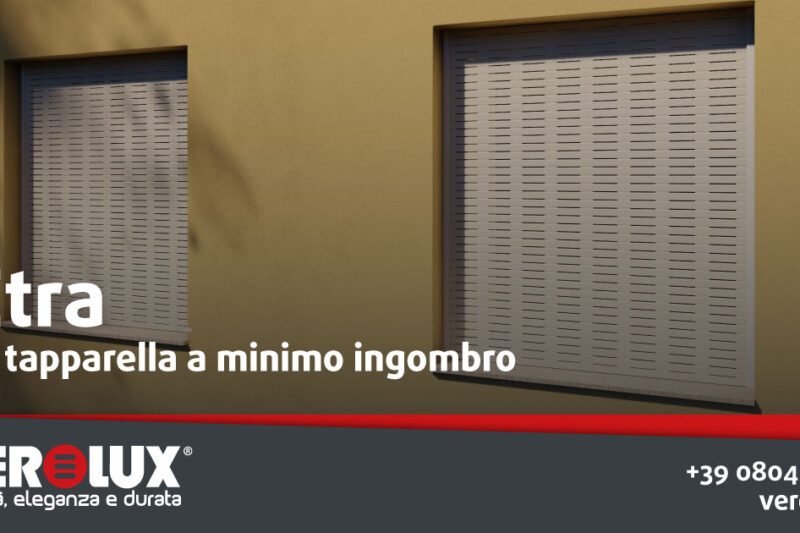 Etra: la tapparella a minimo ingombro